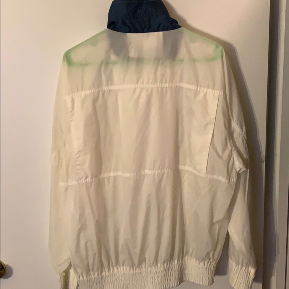 White Transparent Rain Jacket - image 4